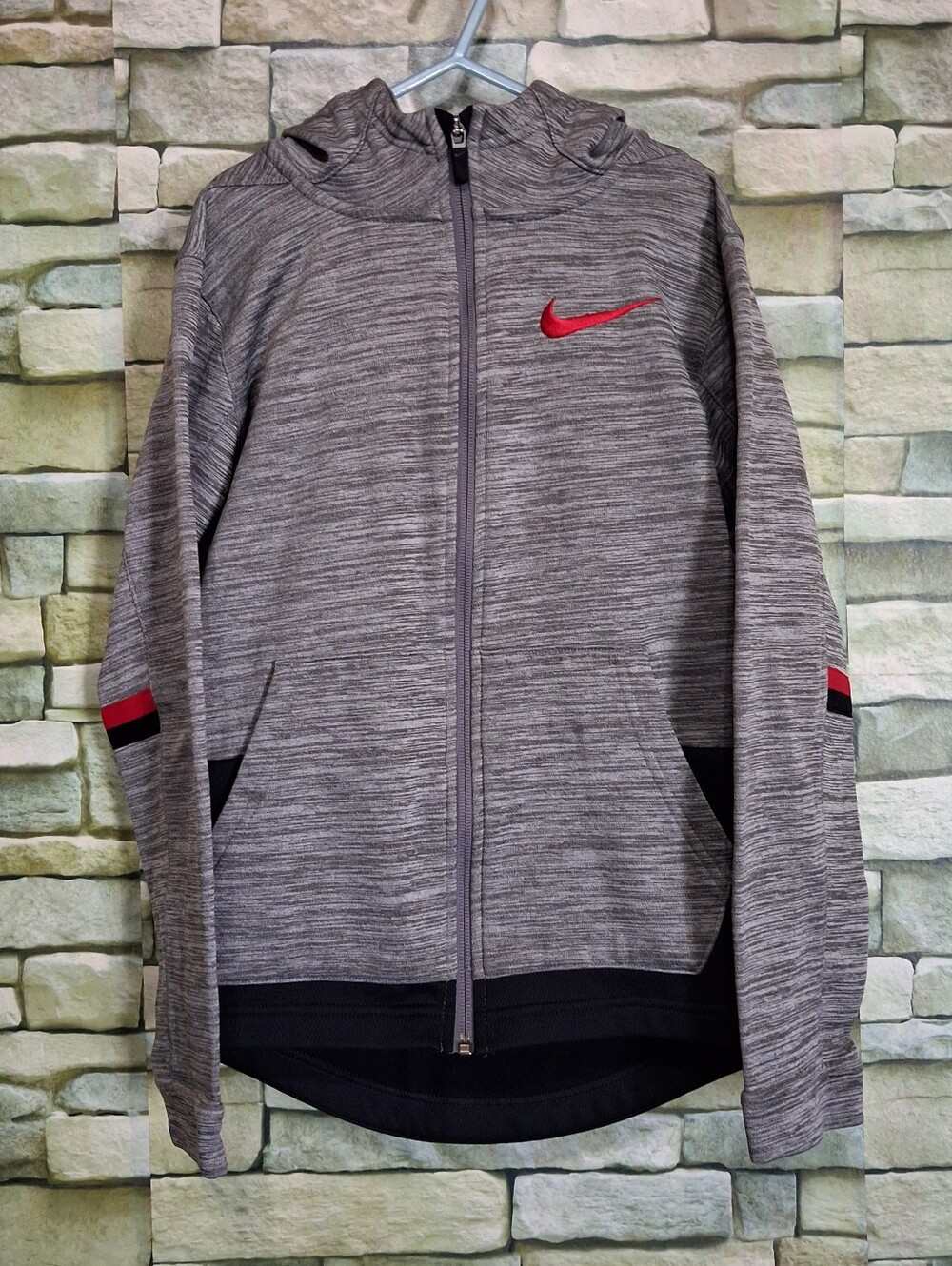 Nike Boys Therma Elite Basketball Full-Zip Hoodie